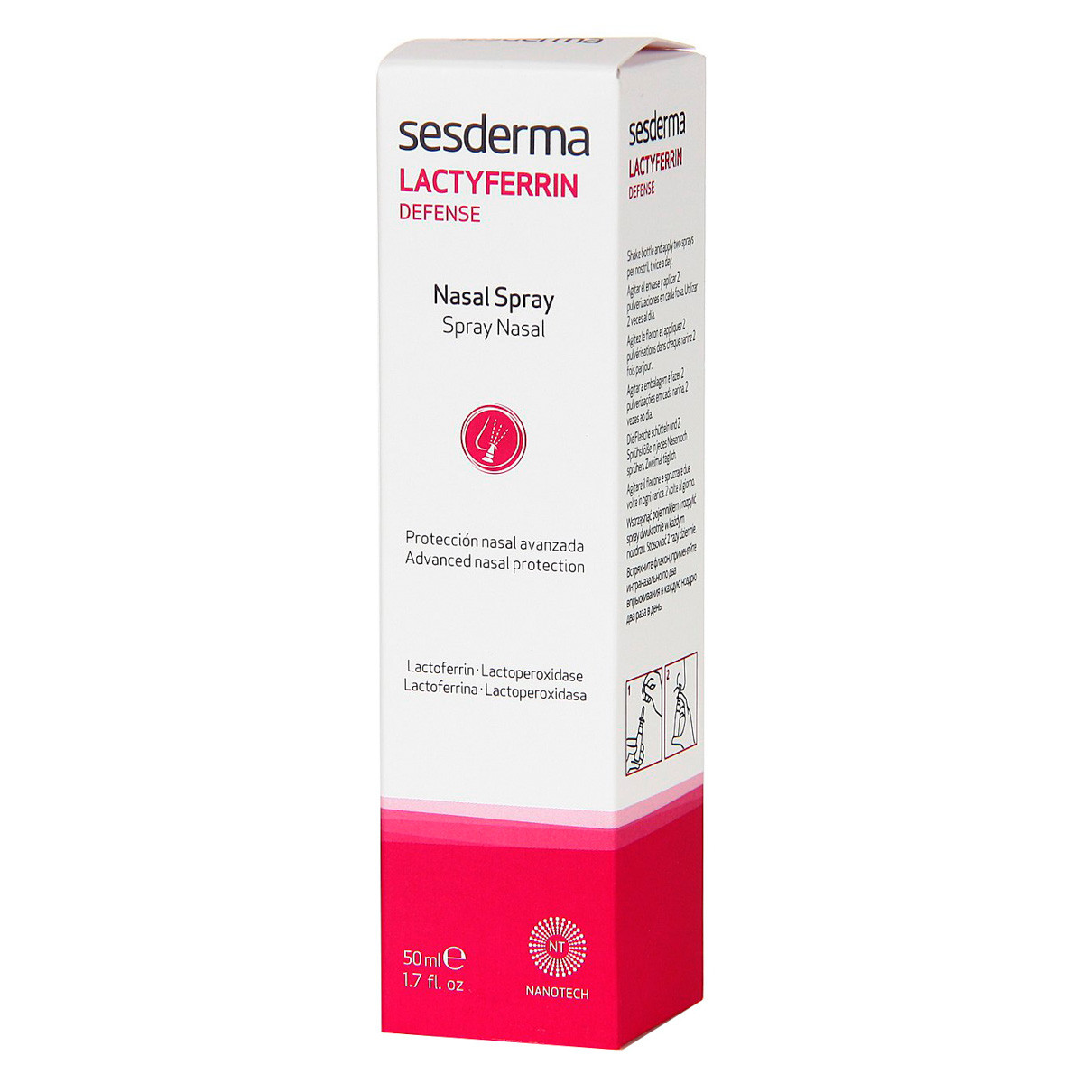 Imagen de Sesderma lactyferrin defense nasal spray 300 ml
